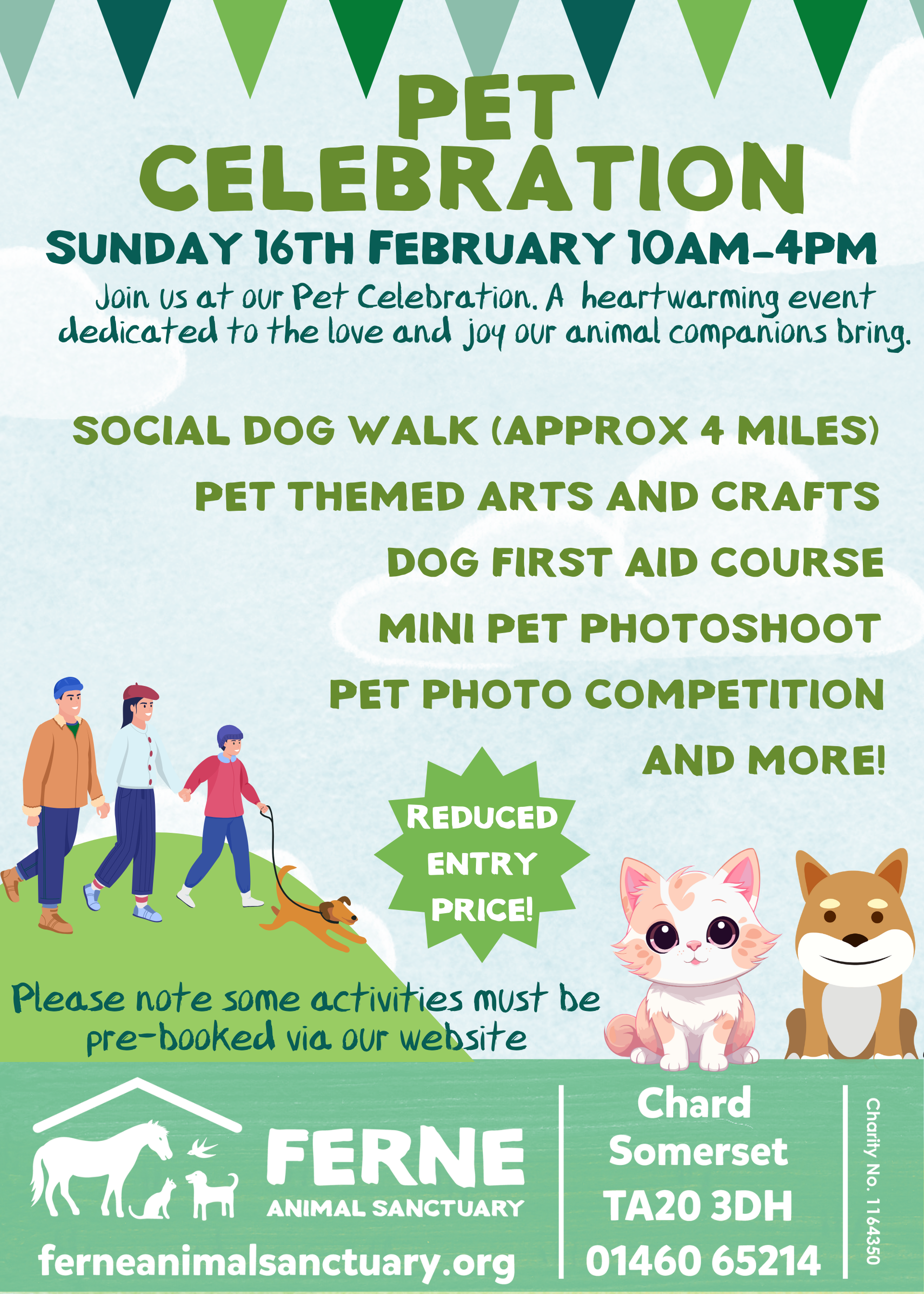 pet celebration event Ferne animal sanctuary